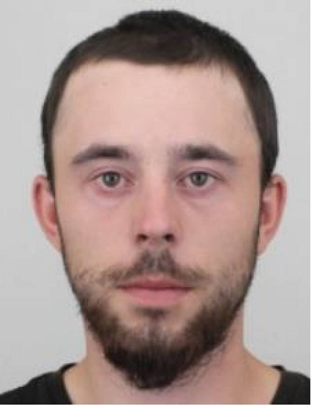 GODÍK PATRIK (ročník 1995), hledaný od roku 2021. Foto: Policie ČR