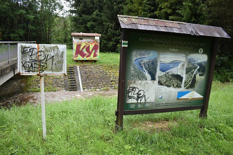 Aktuální stav toků na Bruntálsku, pondělí 29. června 2020.