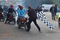 Fichtlmánie v Bohušově na Osoblažsku je poctou legendárním motocyklům Jawa Pionýr. 11.9.2022.