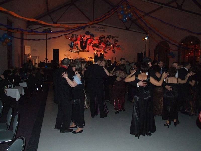 Horní sál patřil milovníkům klasického tance. 