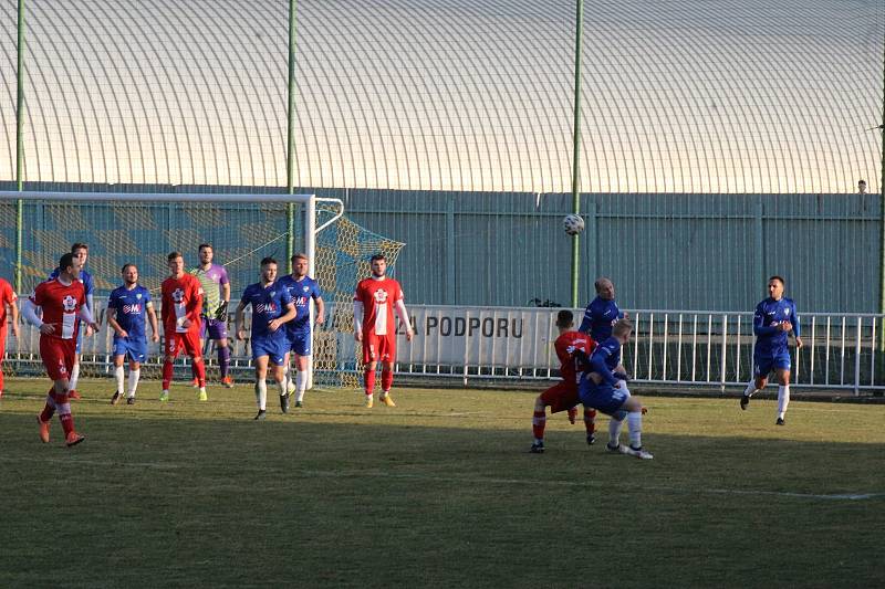 Krnov porazil Brušperk 2:1. Foto: Marek Koraba