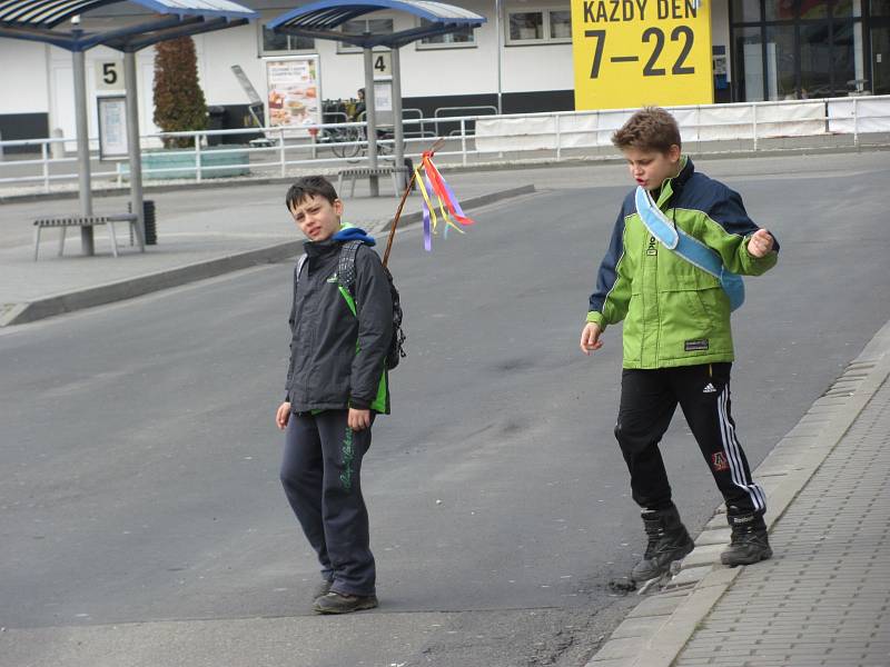 Zatímco před rokem se koledníci cestou z pomlázky rádi zastavili v některém z hypermarketů, kde právě začínal velký výprodej mazanců a beránků, letos museli tuto tradiční zastávku vynechat.