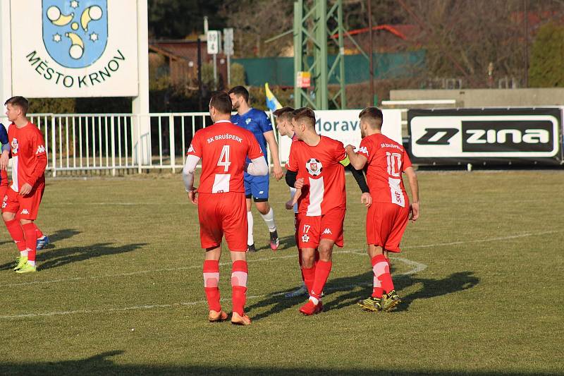 Krnov porazil Brušperk 2:1. Foto: Marek Koraba