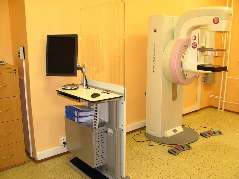 Mamograf  v Krnově.