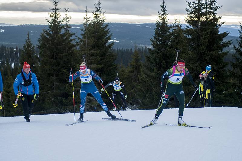 Veronika Zvařičová si ve druhém sprintu při IBU Cupu v Norsku dojela pro čtvrté místo.