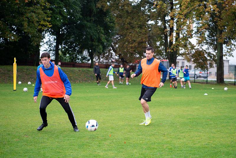 Fotbalový klub FC Slavoj Olympia Bruntál, 25. září 2020 v Bruntále.