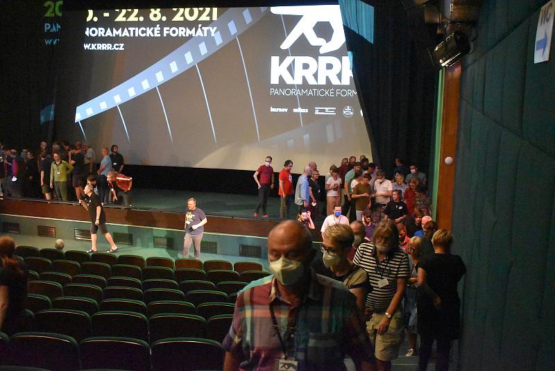 Mezinárodní filmový festival KRRR! v Krnově, srpen 2021.