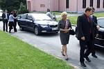 Ministryně spravedlnosti Daniela Kovářová navštívila bruntálský soud.