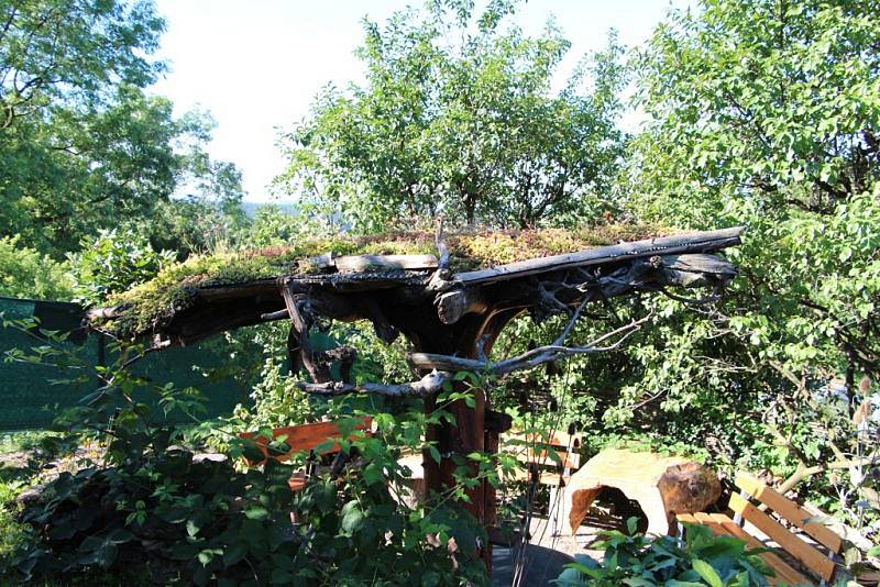 Na Cvilíně ve Výletní ulici si porota s úžasem prohlížela zahradu u rodinného domu manželů Hrouzových. Vítězná zahrada v soutěži neměla konkurenci. Všichni porotci byli nadšení originální koncepcí i půvabnými detaily.