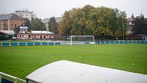 Fotbalový klub FC Slavoj Olympia Bruntál, 25. září 2020 v Bruntále.