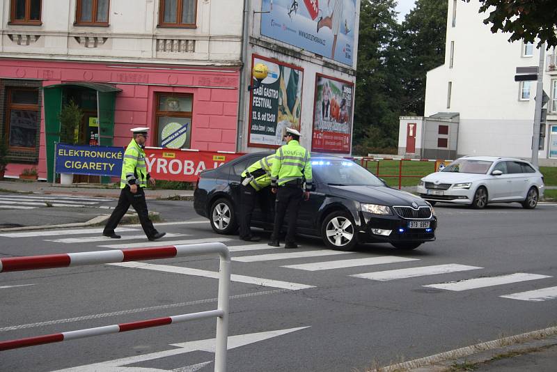Bruntálský a krnovský deník | Nehoda na přechodu v Krnově | fotogalerie