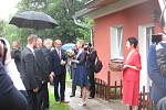 Prezident Miloš Zeman zakončil návštěvu kraje ve Slezských Pavlovicích