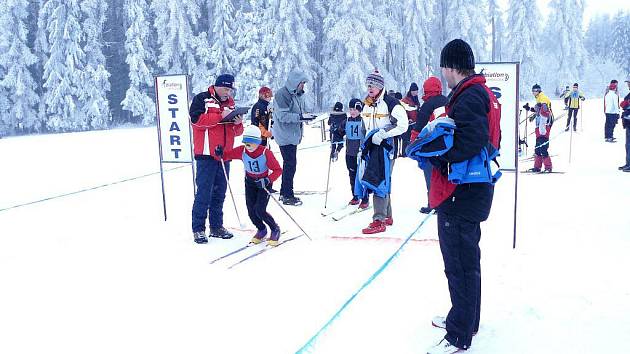 Závod v běhu na lyžích klasickou technikou - Bruntálský a krnovský deník