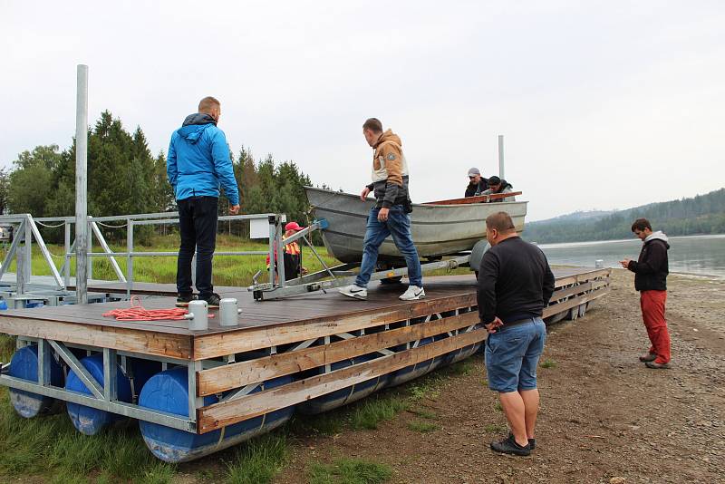 Natáčení filmu Tichý nepřítel, Slezská harta, listopad 2019. 