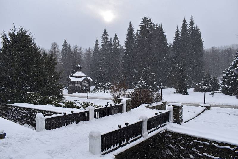 Lázně v Karlově Studánce.