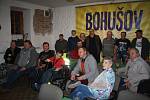 Hráči Tip ligy se sešli v hospodě U Gerina, aby společně oslavili historický úspěch Bohušova.