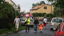 Silná bouřka, doprovázená údajně tornádem, napáchala velké škody.