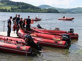 Patnáctý ročník soutěže vodních záchranářů se konal ve středu 12. června na přehradě Slezská Harta.