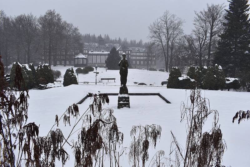 Lázně v Karlově Studánce.