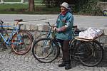 Retro cyklistika si v Krnově našla fanoušky.