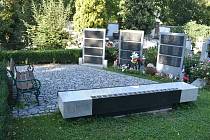 Vsypová loučka na Městském hřbitově v Krnově. Září 2023