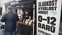 Krnov Coffee festival 2021 oživil náměstí.