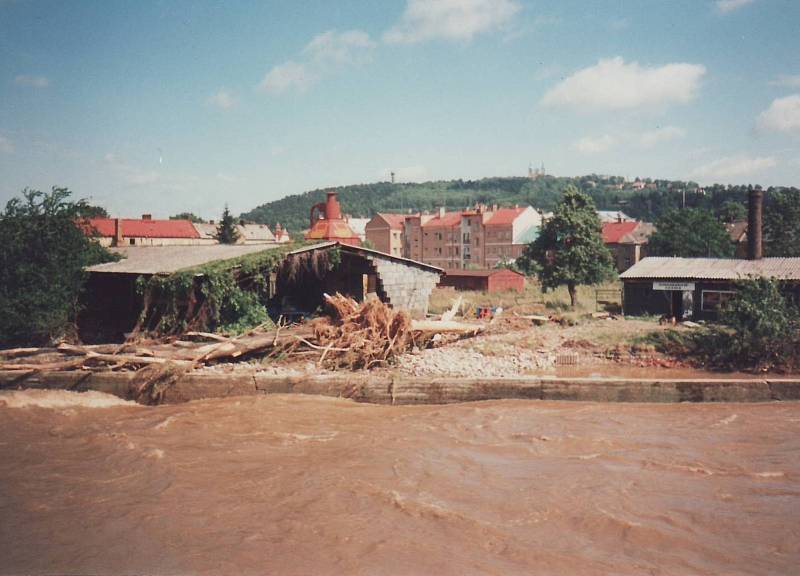 Povodeň v červenci 1997 byla největší, jaká kdy byla v historii Krnovska zaznamenána.
