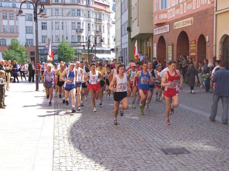 Slavnosti provázel již tradičně půlmaraton.