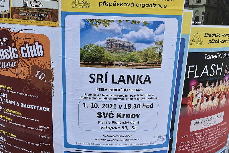 Vladimír Kořínek v pátek 1. října v 18.30 hodin pořádá v Krnově přednášku s názvem Srí Lanka, perla Indického oceánu.