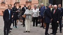 Do Krnova zavítala delegace Lichtenštejnska. Byli v ní představitelé knížecího rodu, dva princové a tři princezny. Lichtenštejni na Opavsku a Krnovsku působili čtyři století. 25. května 2023