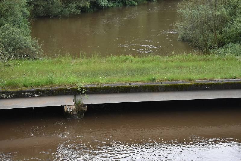 Aktuální stav toků na Bruntálsku, pondělí 29. června 2020.