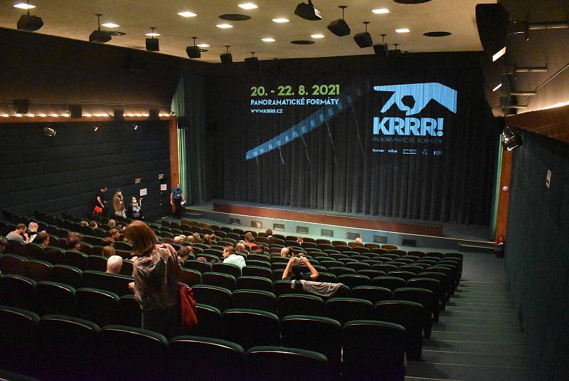 Mezinárodní filmový festival KRRR! v Krnově, srpen 2021.