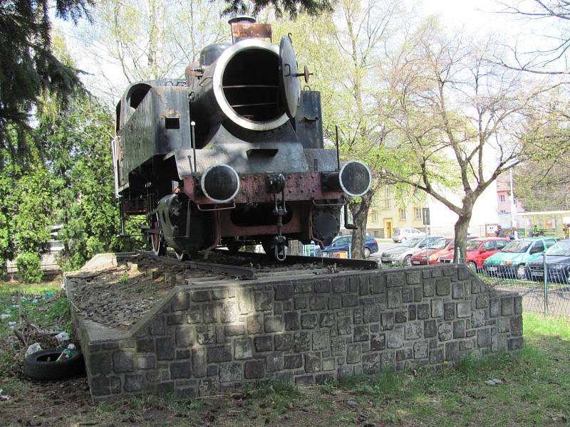 Krnovská lokomotiva Bufan.