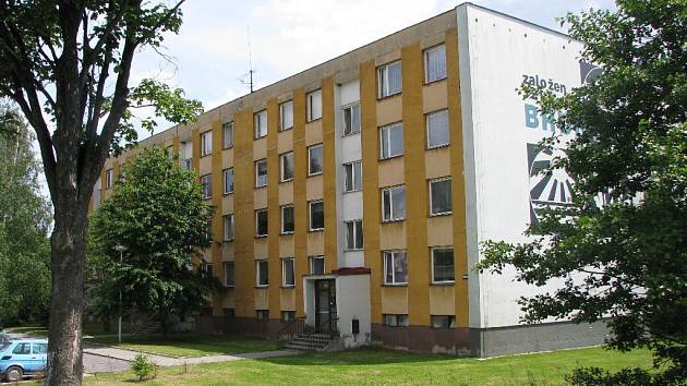 Městské byty na Rýmařovské ulici v Bruntále.