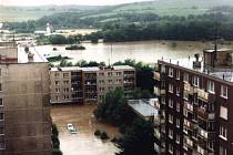 Povodně v červenci 1997 v Krnově.