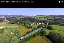 Ředitelství silnic a dálnic připravilo vizualizaci, která podrobně vysvětluje dopravní řešení obchvatu Bruntálu.