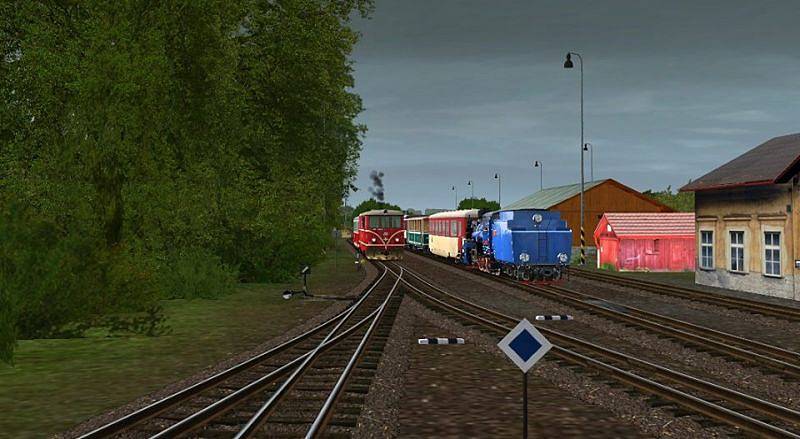Úzkokolejka Osoblažka jezdí nejen mezi Třemešnou a Osoblahou, ale díky železničnímu Trainz simulátoru také ve virtuálním světě počítačů.