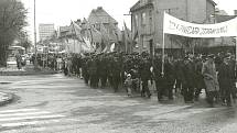 Fotografie k článkům Jana Dokládala o historii železniční dopravy na Krnovsku.