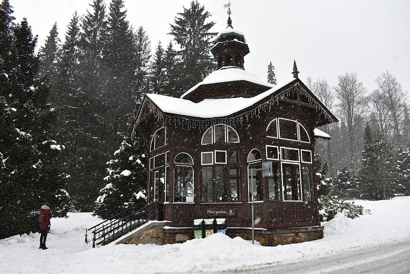 Lázně v Karlově Studánce.