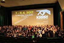 Krnovský festival filmových sedmdesátek Krrr! se odehrál v kině Mír 70 už po dvanácté.
