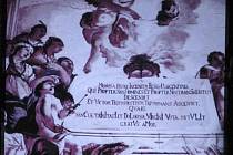 Originální fresky, které dokončil František Eckstein roku 1727, byly z velké části zničeny koncem války, když kostel na Cvilíně zasáhl dělostřelecký granát. Díky podrobné fotodokumentaci byly ztracené originály nahrazeny replikami.