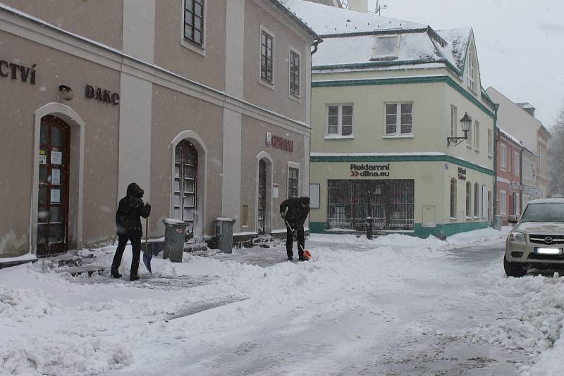 Situace ve středu 19. dubna 2017 v Bruntále a okolí.