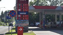 Deník monitoroval ceny pohonných hmot v česko-polském pohraničí, úterý 26. září 2023.