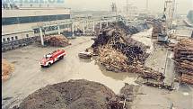 Povodně, 23. července 1997, Vrbno pod Pradědem.