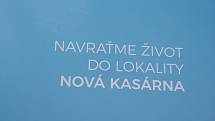 Poklepáním základního kamene začala přeměna lokality Nová kasárna v krnovskou rezidenční čtvrť.