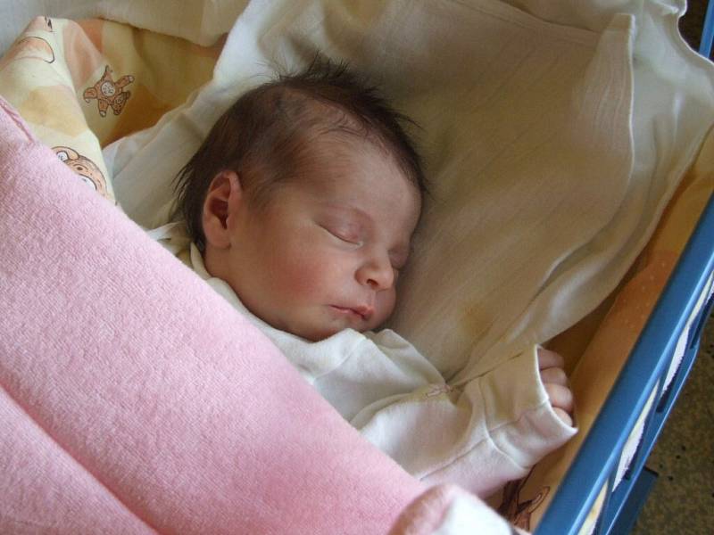 DANIELA SÝKOROVÁ SINKOVÁ, narozena 27.9.2008, Bruntál,  váha 3,6 kg, míra 48 cm, maminka Dana Sýkorová, tatínek Jiří Sinko.