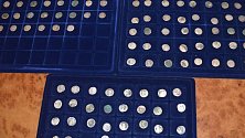 Mince, které tvoří takzvaný krnovský poklad byly poprvé vystaveny v roce 2014.