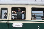 Mezinárodní den dětí připadl na sobotu 1. června. Jízda parním vlakem do Osoblahy s loupežníkem Hotzenplotzem bavila děti i rodiče.
