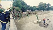 Povodně, 18. července 1997, Karlovice.