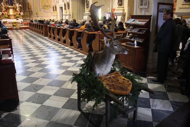 Svatohubertská pouť v Krnově na Cvilíně, říjen 2018.